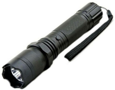 

ECSTASY 288 Type Self Defence Powerful Car/Women Safety 2-in-1 Taser/Baton Torch(Black : Rechargeable)