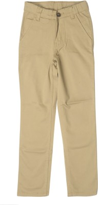 

Gini & Jony Slim Fit Boy's Beige Trousers, C153