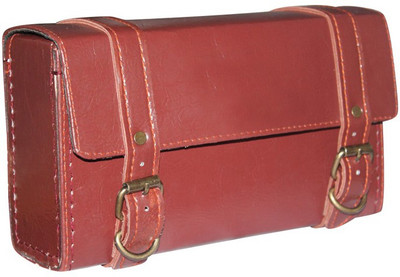 

Speedwav One-side Maroon Leatherette Motorbike Saddlebag(4.8 L)