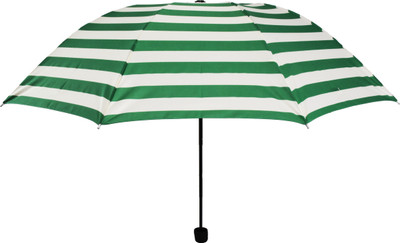 

Surpriam Dark Green Strip Umbrella(Green)