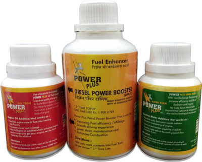 

Power Plus Combo pack of Diesel Power Booster+Oil Tech+Cool Tech Engine Cleaner(285 ml)