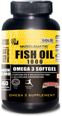 

Musclematic Fish Oil 1000(100 g)