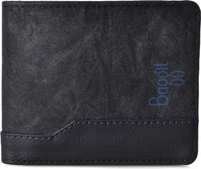 

Baggit Men Black Artificial Leather Wallet(6 Card Slots)