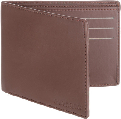 

MARKQUES Men Tan Artificial Leather Wallet(6 Card Slots), Tan-04