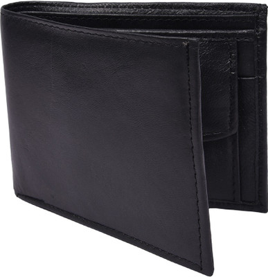 

Printz Men Black Genuine Leather Wallet(5 Card Slots)