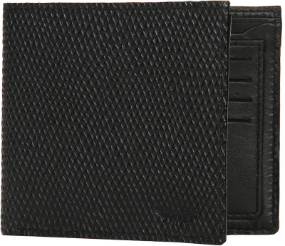 

Park Avenue Men Black Genuine Leather Wallet(3 Card Slots)