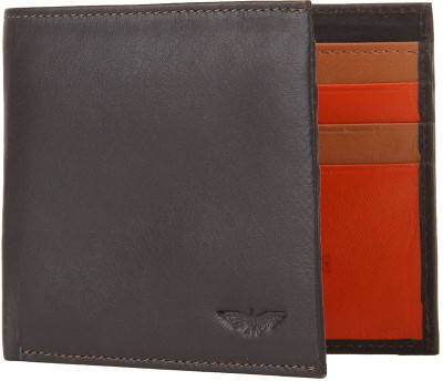 

Park Avenue Men Brown Genuine Leather Wallet(3 Card Slots)