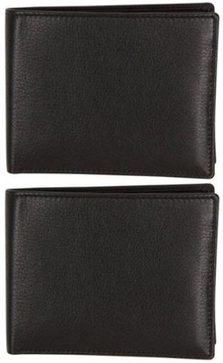

Tahiro Boys Black Genuine Leather Wallet(2 Card Slots)
