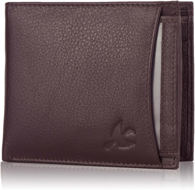 

Hornbull Men Casual Brown Genuine Leather Wallet(8 Card Slots)