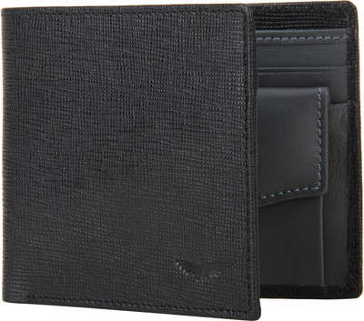 

Park Avenue Men Black Genuine Leather Wallet(3 Card Slots)