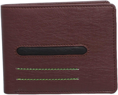 

Modish Designs Men Brown Artificial Leather Wallet(5 Card Slots)