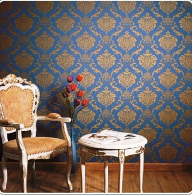 Eurotex Vinyl Abstract Multicolor Wallpaper(L x W: 1000 cm x 53 cm)