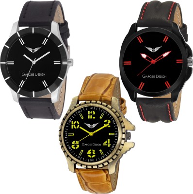 Gargee Design GD 20010506 Combo 3 Lavish watches Watch  - For Men   Watches  (Gargee Design)