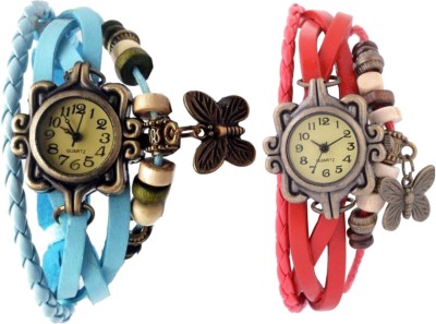BROSIS DEAL Combo-dori-SkyBlue-Red Watch  - For Women   Watches  (brosis deal)