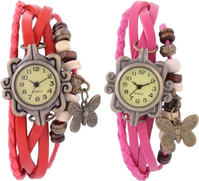 BROSIS DEAL Combo-dori-Red-Pink Watch  - For Women   Watches  (brosis deal)