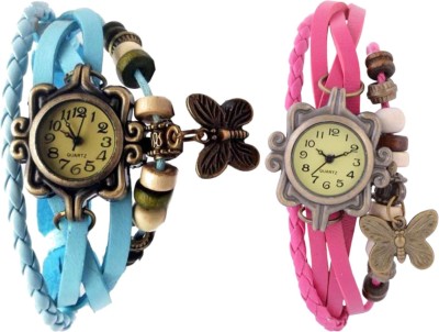 BROSIS DEAL Combo-dori-SkyBlue-Pink Watch  - For Women   Watches  (brosis deal)