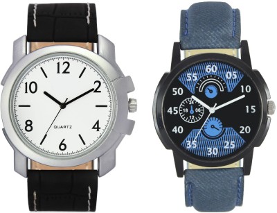 LOREM VL12-LR02 Stylish Designer Boys Leather Combo Watch  - For Men   Watches  (LOREM)