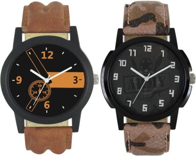 Shivam Retail SR-02 Stylish And Attractive Pure Leather Army Look Watch  - For Men   Watches  (Shivam Retail)