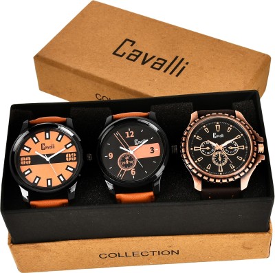 Cavalli CW 293 Exclusive Triple Combo Watch  - For Men   Watches  (Cavalli)