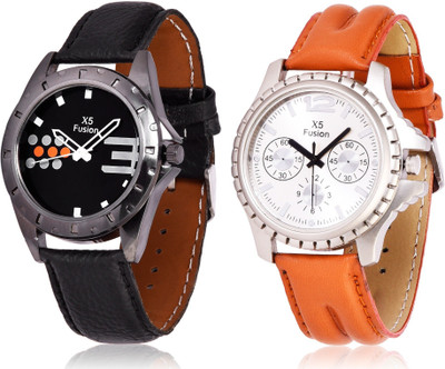 

X5 Fusion BLK_STRP_MAP_PLUS_CRONO_WT_12 Watch - For Men