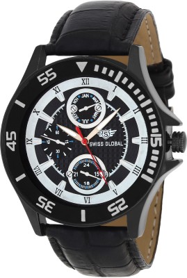 SWISS GLOBAL SG182 Black-ish Watch  - For Men   Watches  (Swiss Global)