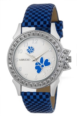 Abrexo Abx-5009BLU Crystal Studded Watch  - For Girls   Watches  (Abrexo)
