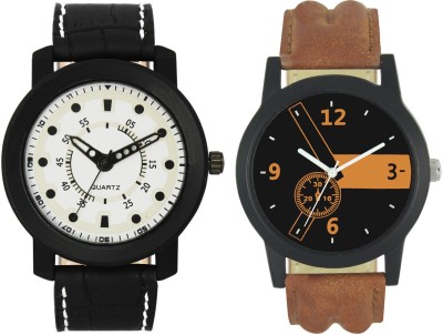 LOREM VL16-LR01 Stylish Designer Boys Leather Combo Watch  - For Men   Watches  (LOREM)