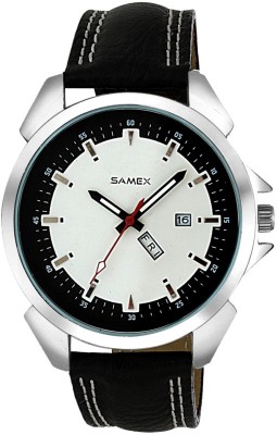 SAMEX STYLISH LATEST FASHIONABLE DISCOUNTED FASTRAC DAY DATE WATCHES DEALS IN BIG BILLION DAYS SALE Watch  - For Men   Watches  (SAMEX)