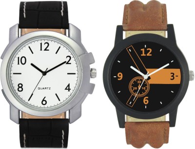 LOREM VL12-LR01 Stylish Designer Boys Leather Combo Watch  - For Men   Watches  (LOREM)