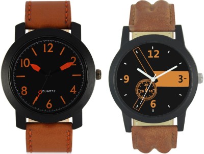 LOREM VL19-LR01 Stylish Designer Boys Leather Combo Watch  - For Men   Watches  (LOREM)
