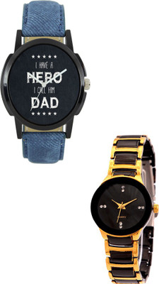 

SRK ENTERPRISE Muticolor Couple With Stylish And Designer Dial 068 Watch - For Men & Women