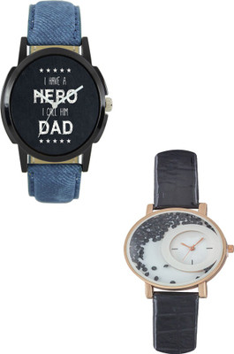 View SRK ENTERPRISE Muticolor Couple With Stylish And Designer Dial 060 Watch  - For Men & Women Wrist Watches Price Online(SRK ENTERPRISE)