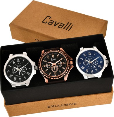 Cavalli CW 340 Exclusive Triple Combo Watch  - For Men   Watches  (Cavalli)