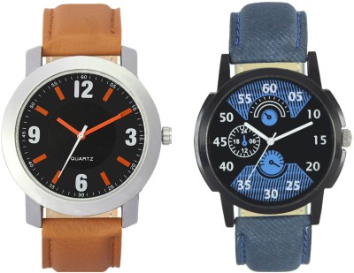 LOREM VL28-LR02 Stylish Designer Boys Leather Combo Watch  - For Men   Watches  (LOREM)