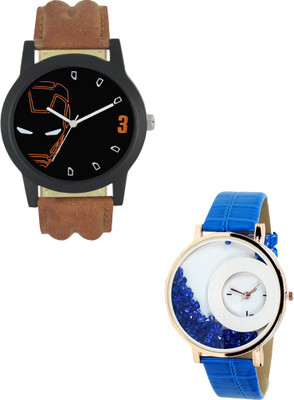 SRK ENTERPRISE Muticolor Couple With Stylish And Designer Dial 022 Watch  - For Men & Women   Watches  (SRK ENTERPRISE)