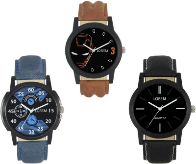 KAYA Combo of 3 Different Chronograph Pattern Analog Digital New Wrist Stylish Attractive Designer Watch  - For Boys   Watches  (KAYA)