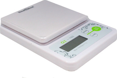 

Stealodeal White Kitchen 10kg With Square Bowl Pan Weighing Scale(White)