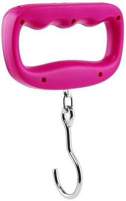Sukot 50kg /10g Portable Electronic Luggage Scale Digital Weight Hanging Weighing Scale(Pink)