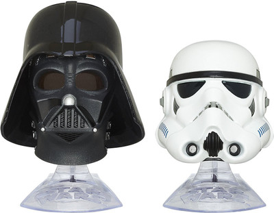 

Hasbro Star Wars Black Series Titanium Helmet Pack 03 Darth Vader & Stormtrooper(Black)
