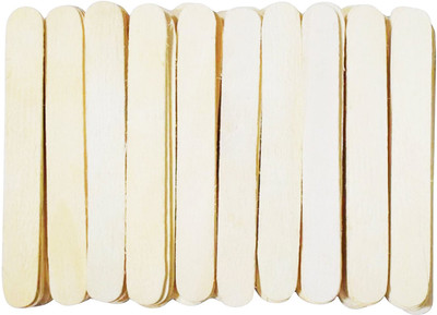 

Jamboree Multi purpose Natural Wooden Ice Cream Sticks for Art & Craft 900 Pcs