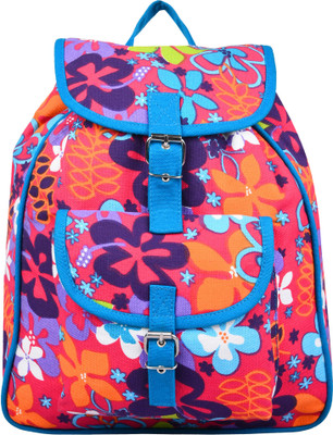 

Anekaant Florid 12 L Backpack(Pink, Multicolor)