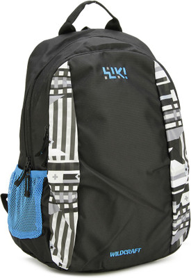 

Wildcraft Bonk Black 8 L Backpack(Black, Blue)