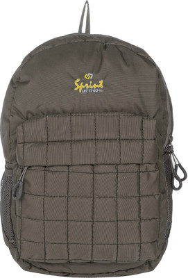 

JG Shoppe JGBPChecks 12 L Backpack(Brown)