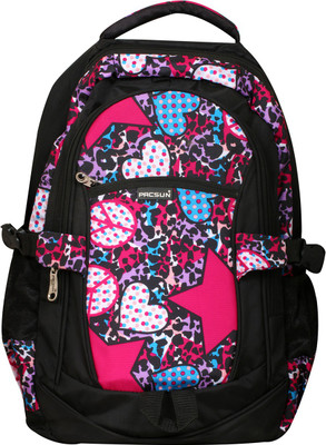 

PACSUN 11 1.2 L Backpack(Black, Pink)