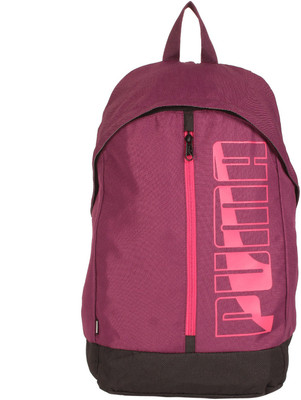 

Puma Pioneer 22 L Backpack(Maroon, Black), Purple