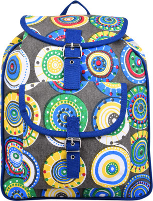 

Anekaant Florid 12 L Backpack(Blue, Multicolor)