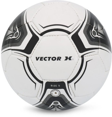 

Vector X CLUB-WHT-BLK- Football - Size: (Pack of 1, White, Black
