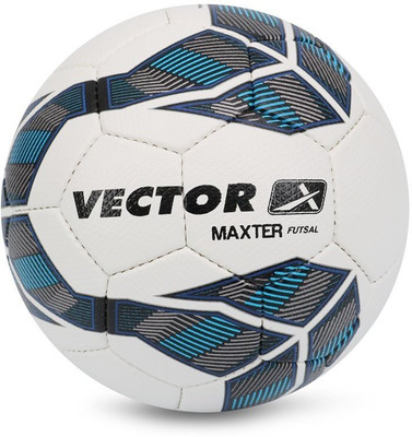 

Vector X MAXTER-FUTSAL-WHT-BLK- Football - Size: (Pack of 1, White, Black