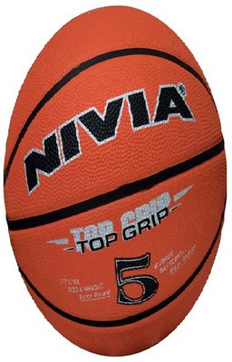 

Nivia Top Grip Basketball - Size: (Pack of 1, Multicolor, Brown