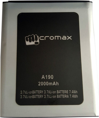 

Micromax Mobile Battery For Micromax A190 Canvas Hd Plus Mobile